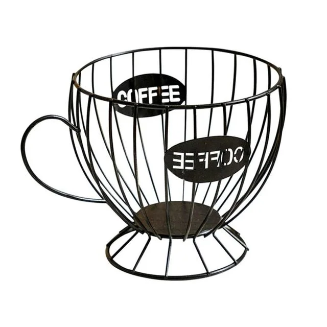 커피캡슐보관함 캡슐커피수납함 일리캡슐용기 블랙