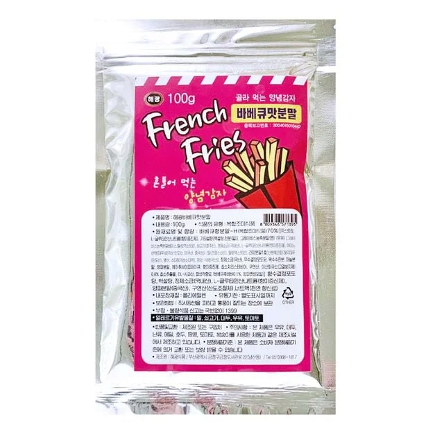 바베큐맛 분말 시즈닝 음식에 뿌려 쓰는 100g 튀김류 간편 조미 상세1