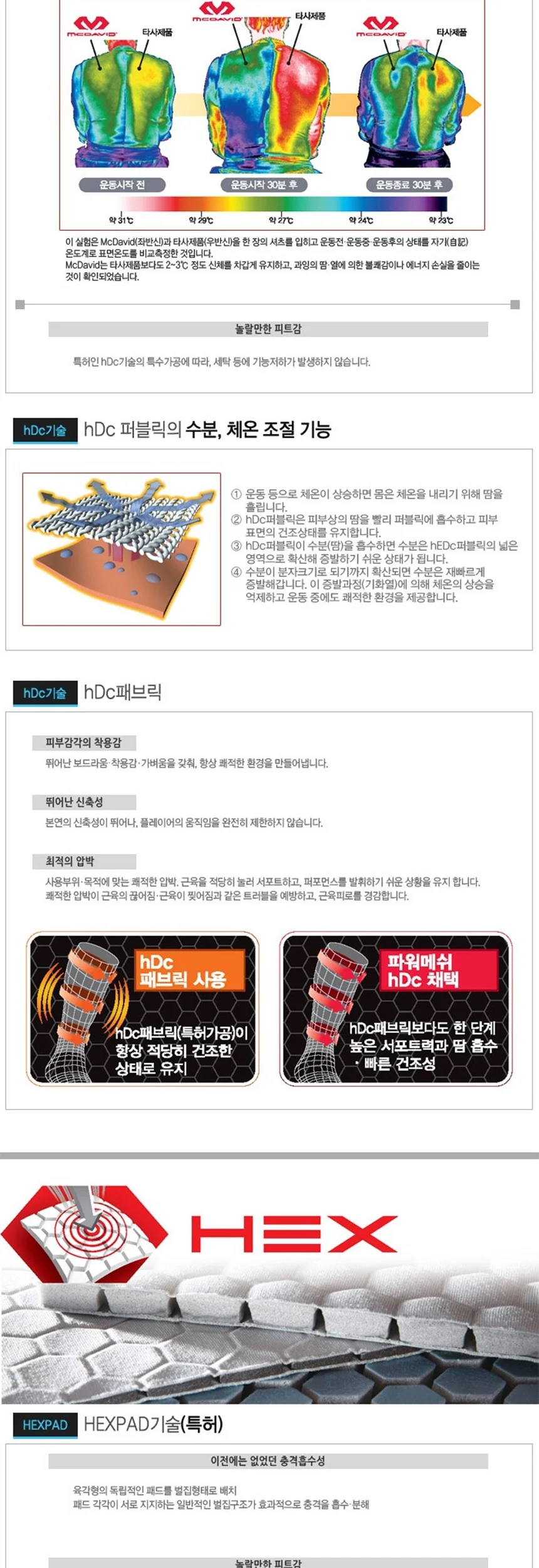 맥데이비드 481R 팔꿈치보호대 L 상세5