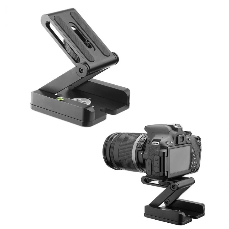 DSLR 카메라 플레이트 틸트 각도 조절 삼각대 마운트