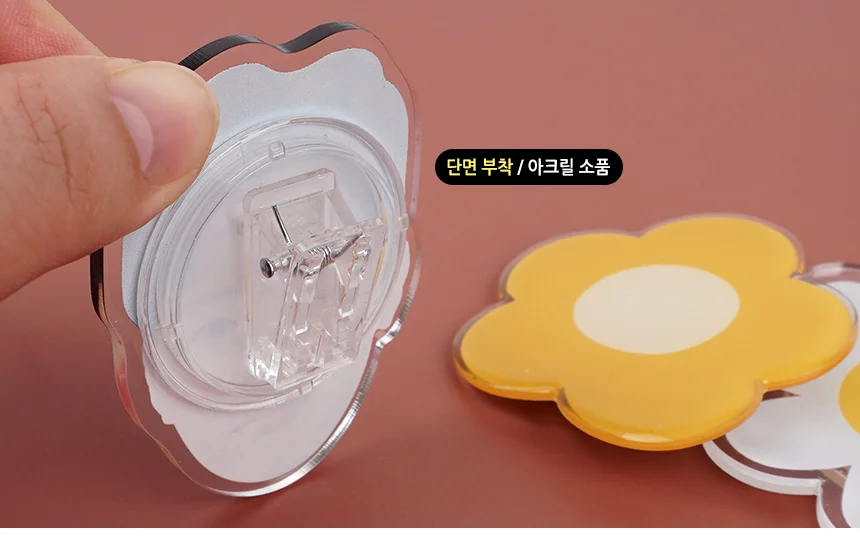 투명 부착식 집게 1P 상세5