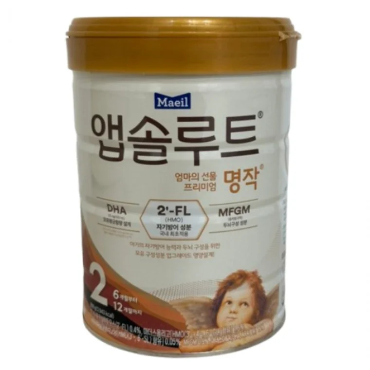 매일유업 앱솔루트 명작 2FL 2단계 800g 3개