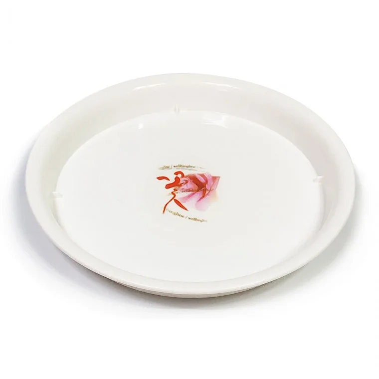 웰빙 라인원화분받침(4호19.5x3)원형받침 받침대 꽃