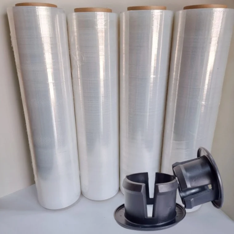 4롤 15micX500mmX350m 랩핑기 포함 오공 스트레치 공업용랩
