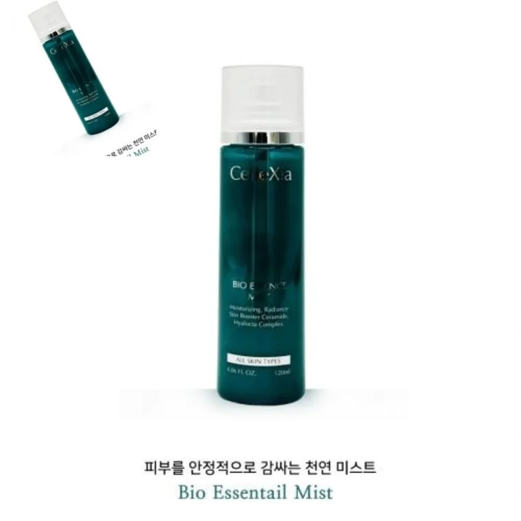 셀아 수분보습 미스트 바이오에센스 120ml 보습스킨 수분공급 얼굴미스트