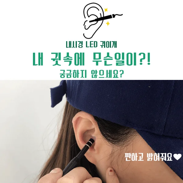 내시경 LED 귀이개/귀청소기/귀지/귀후비개 상세2