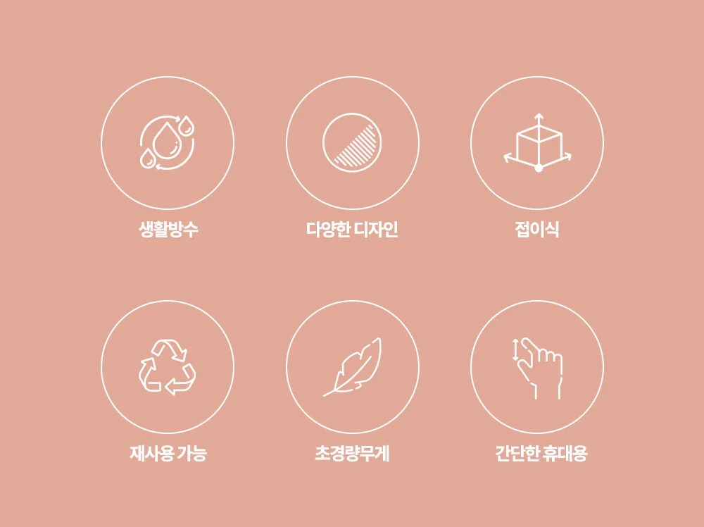 인기 패턴 접이식 휴대용 장바구니 미니 시장바구니 상세3
