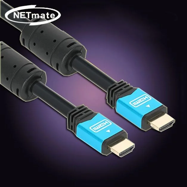 HDMI 2.0 케이블 8K 60Hz 영상 출력 케이블 블루 1M