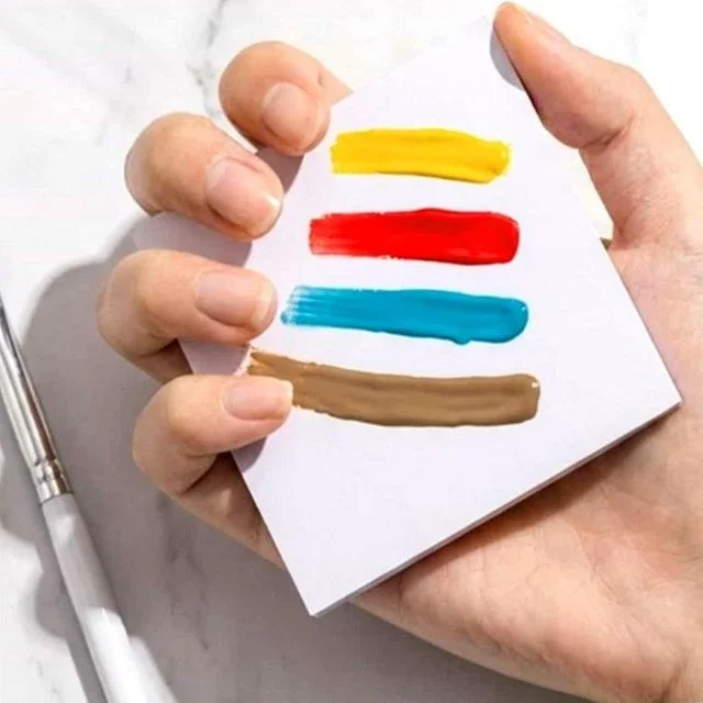 네일팔레트 종이파렛트 네일아트도구 셀프네일용