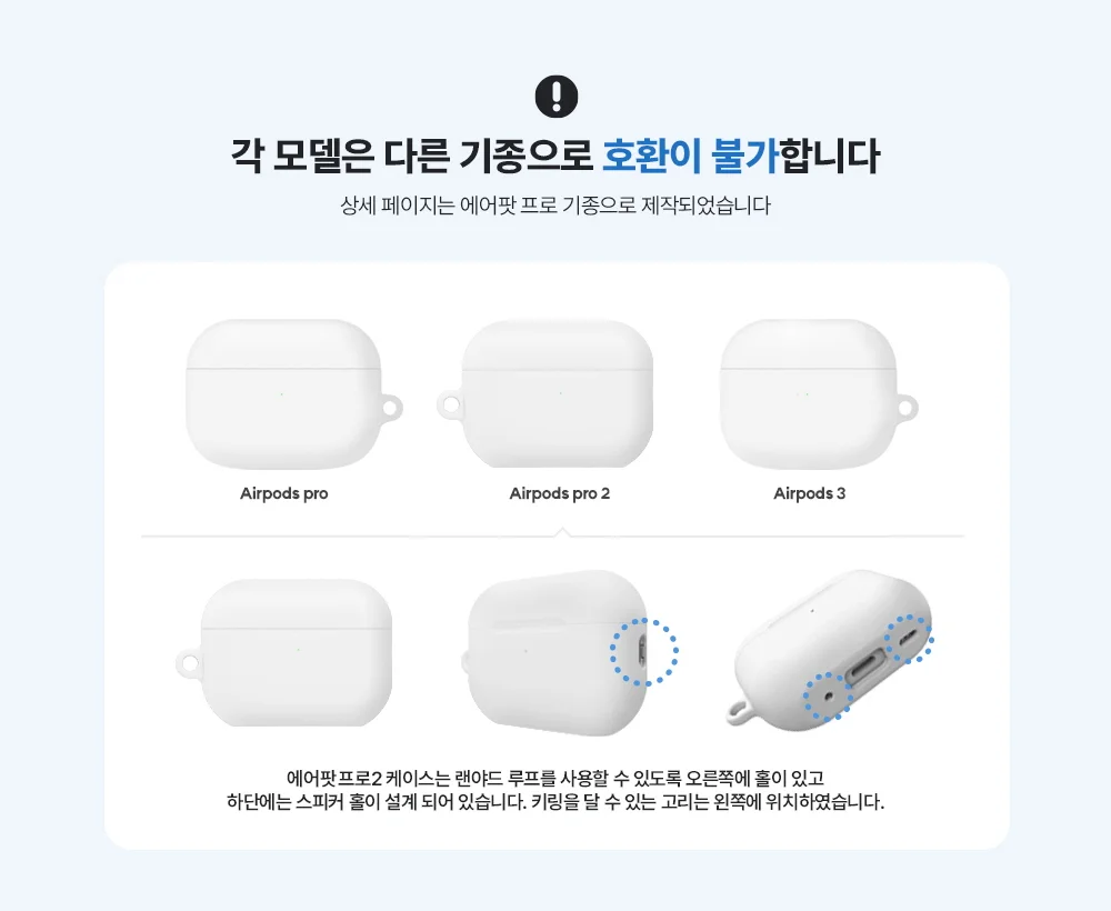 리틀티노 풀파티 에어팟프로 2세대 3세대 4세대 캐릭터 하드 케이스 상세1