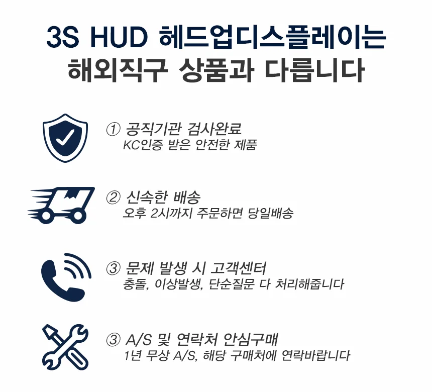 3S HUD 헤드업디스플레이 OBD형 GPS형 모음전 상세4
