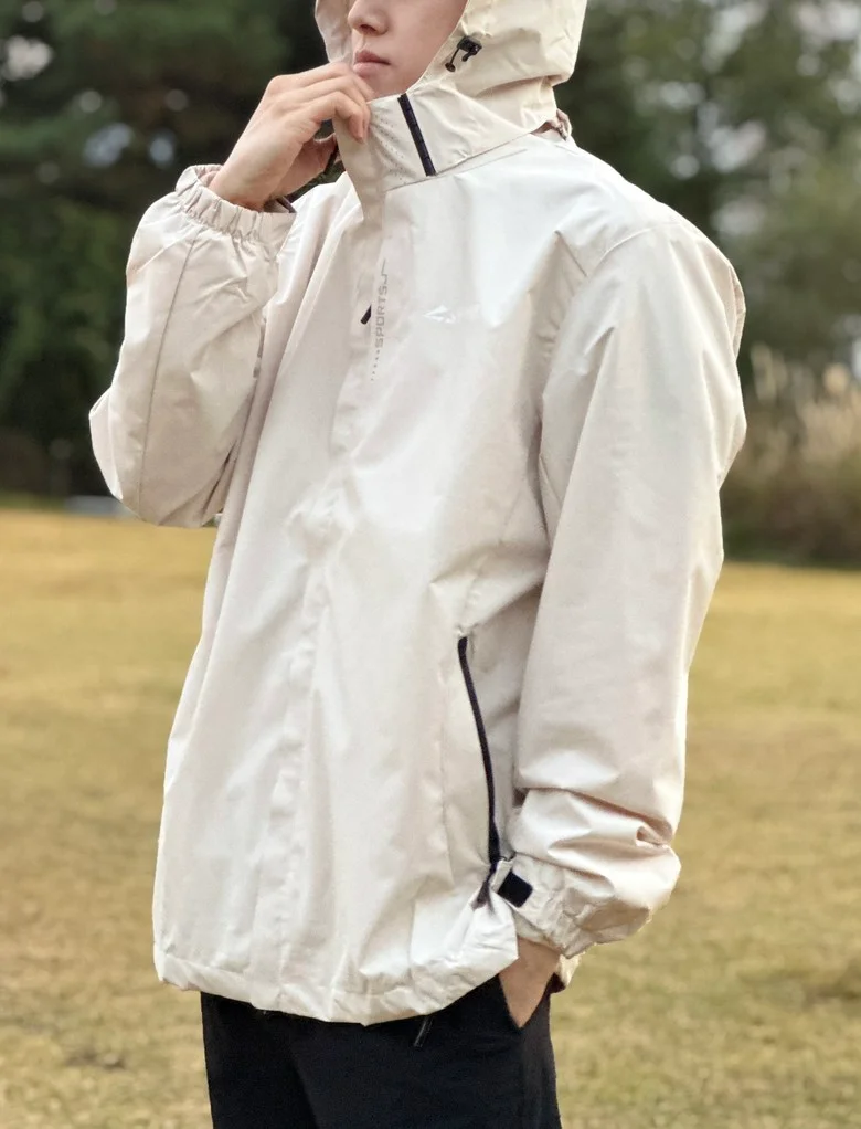 레오루카 바람막이 윈드브레이커 집업 등산 운동 자켓 상세4