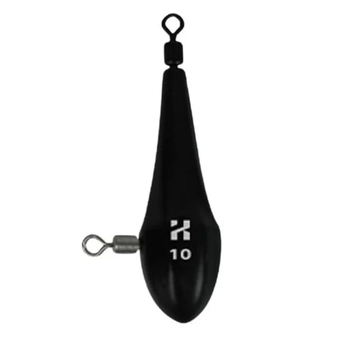 카즈미 무게추 바다 낚시 채비 다운샷 봉돌 블랙 10호