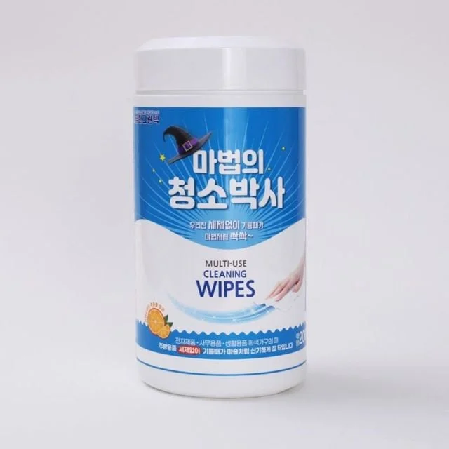 캡형 얼룩때 마법의 주방가전 주방타일 가전 기획상품 주방 잇템 200매 물걸레청소포 물티슈