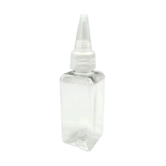 뾰족캡 소스공병 소분공병 사각 소분용기 50ml 투명