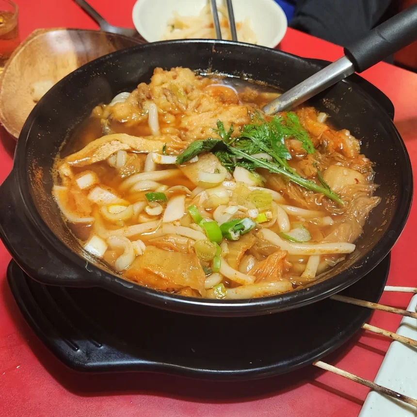 3분 간편 탱글 김치우동 370g x 9개 상세5
