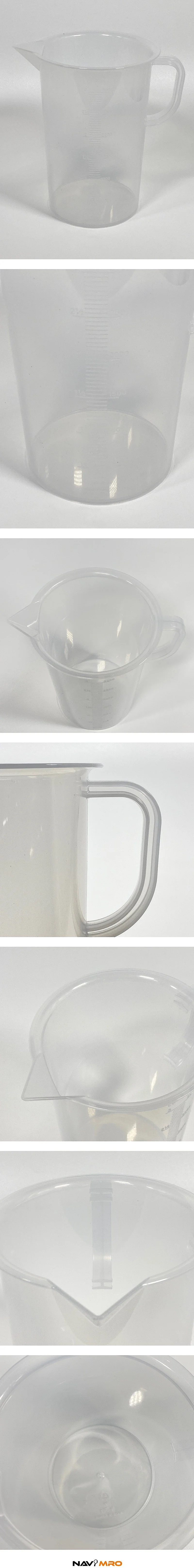 플라스틱 비이커 손잡이 부착 NV-MC1000N 1000ml 나비PB 상세3