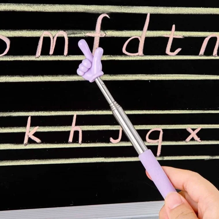 5단 손가락지시봉 강의용포인터 안테나지시봉