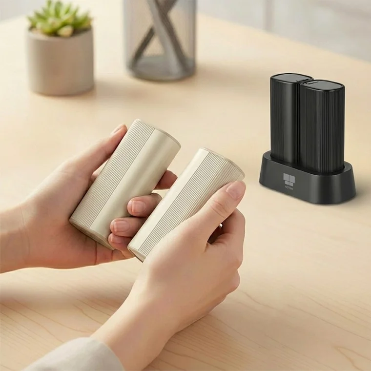 휴대용 USB 전자 충전식 양손 듀얼 미니손난로 핫팩 엔브이사십육