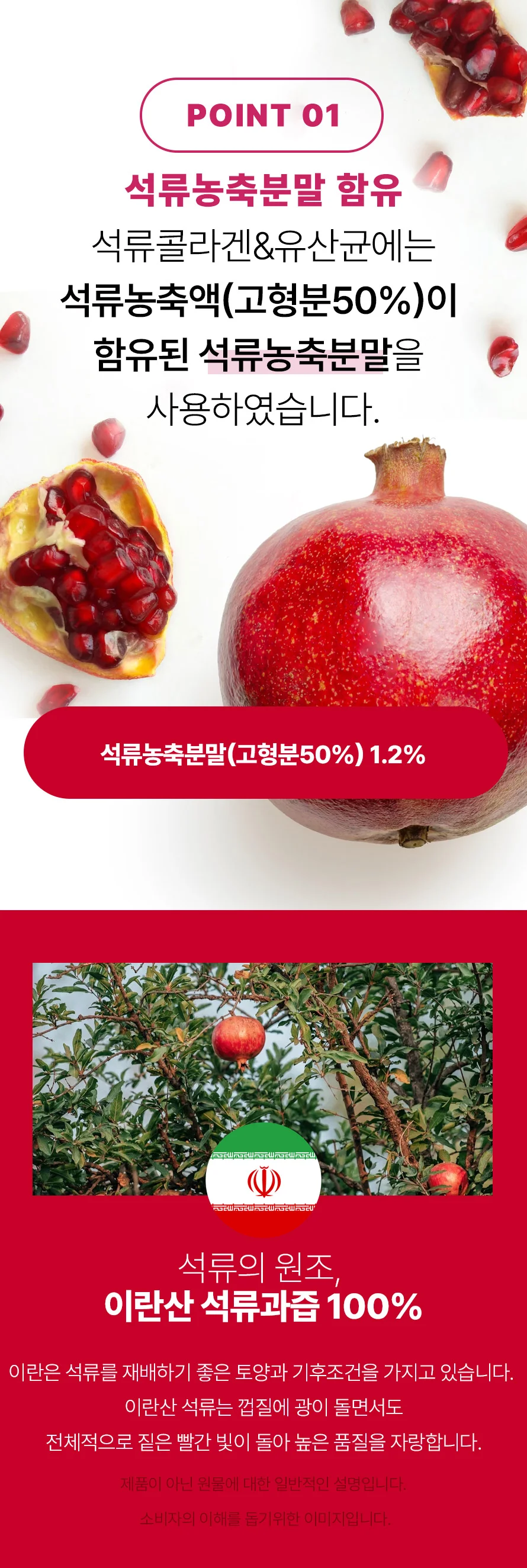 석류콜라겐 유산균 30포 1개월분 상세2
