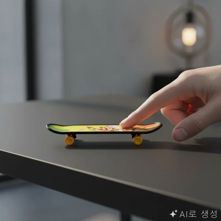 장식용 핑거보드 스케이트보드 장식 책상위스케이트보드 소품보드